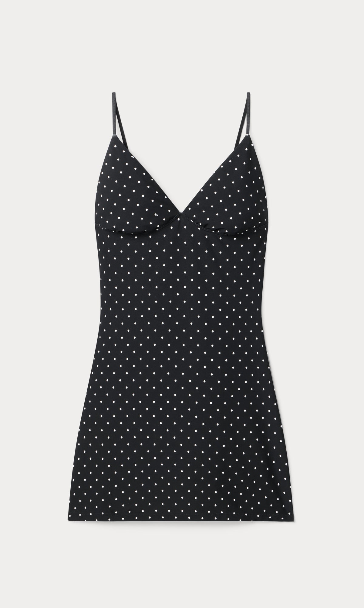 Premium THE WEIGHTLESS SCULPTING MINI DRESS MINI DOT BLACK