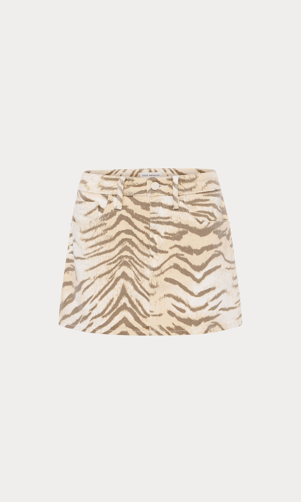 Premium GOOD 90S TIGER MINI SKIRT BROWN TIGER