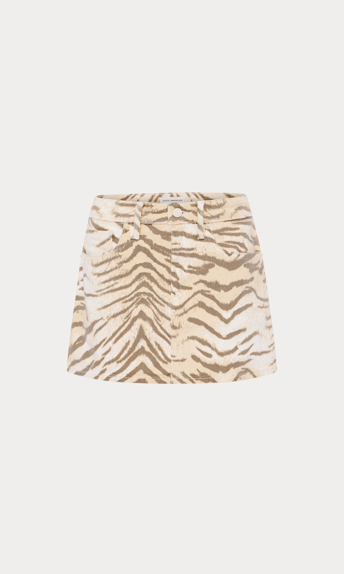 Premium GOOD 90S TIGER MINI SKIRT BROWN TIGER