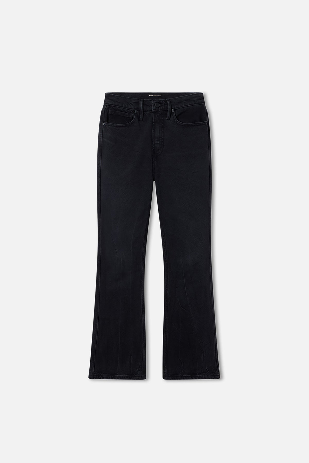 Premium SOFT TECH GOOD KICK FLARE JEANS BLACK390