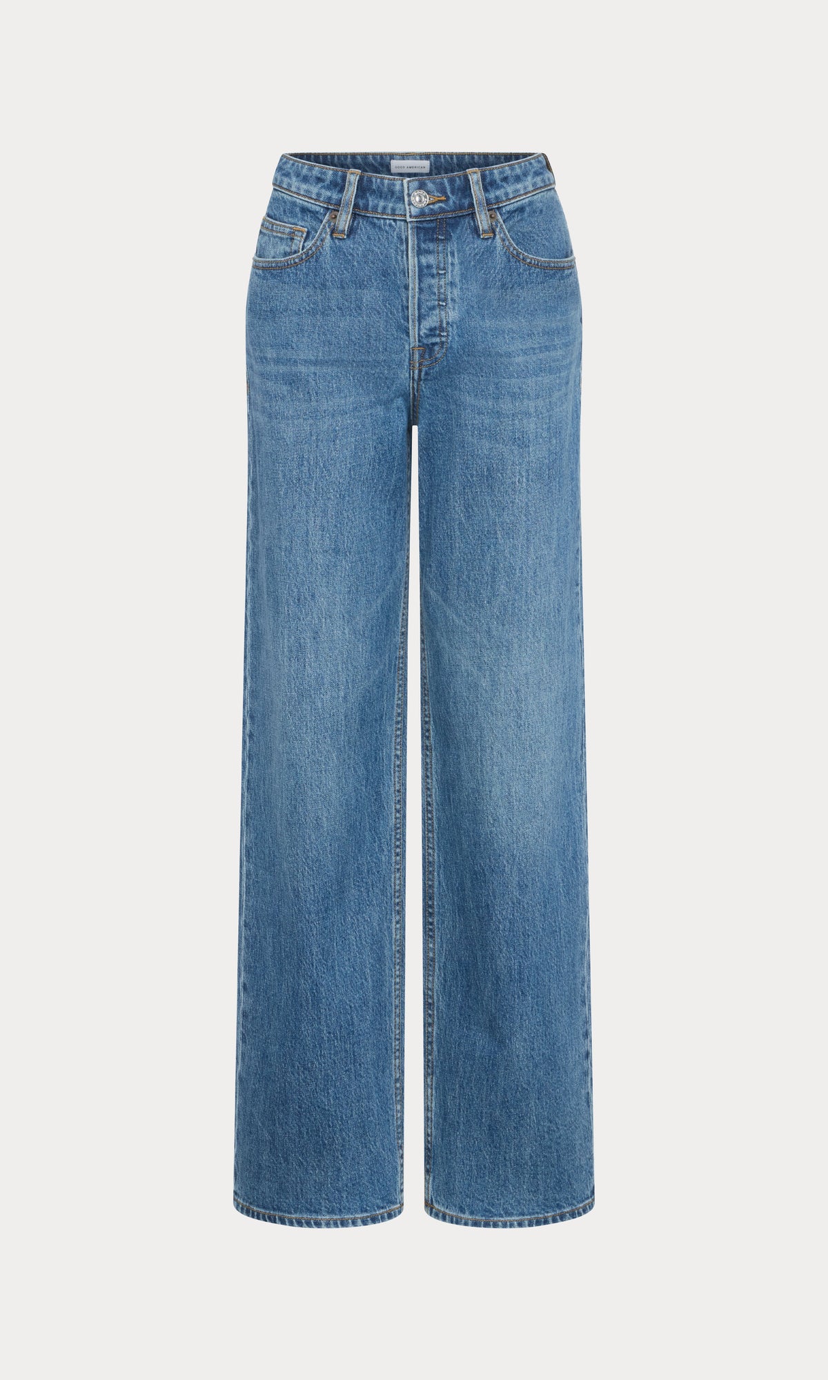 Premium VINTAGE WIDE JEANS INDIGO1237