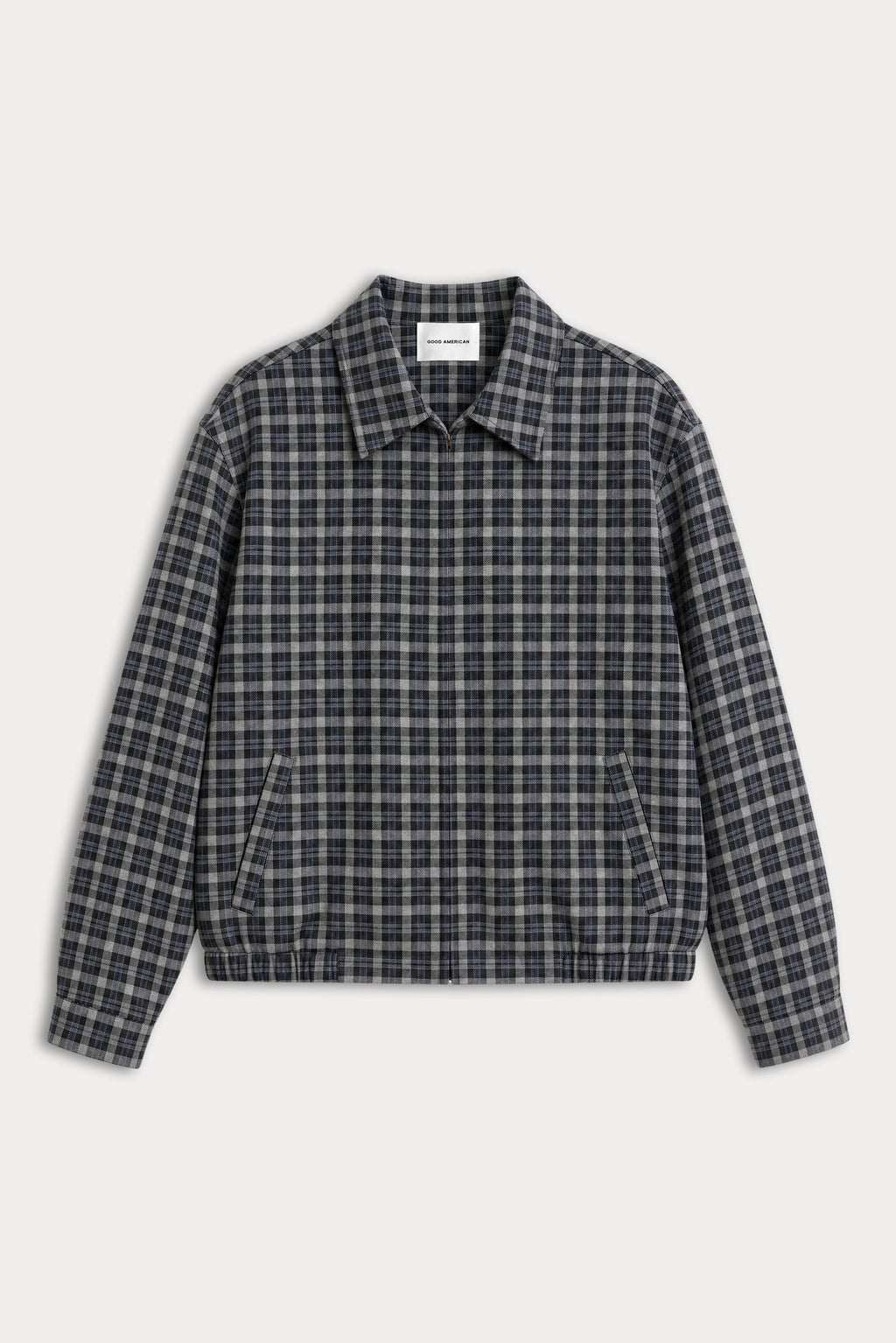 Premium THE LIGHTWEIGHT BOMBER JACKET CHARCOAL PLAID