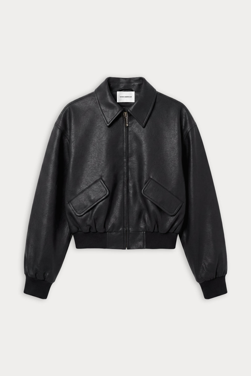 Premium THE BETTER THAN LEATHER BOMBER JACKET BLACK001