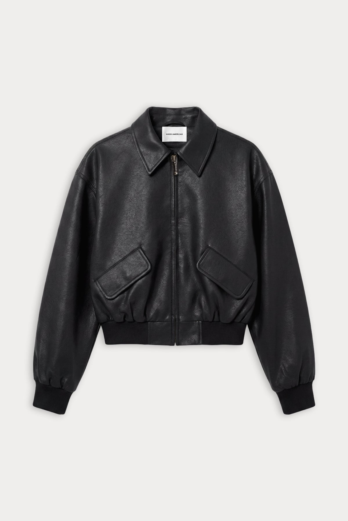 Premium THE BETTER THAN LEATHER BOMBER JACKET BLACK001
