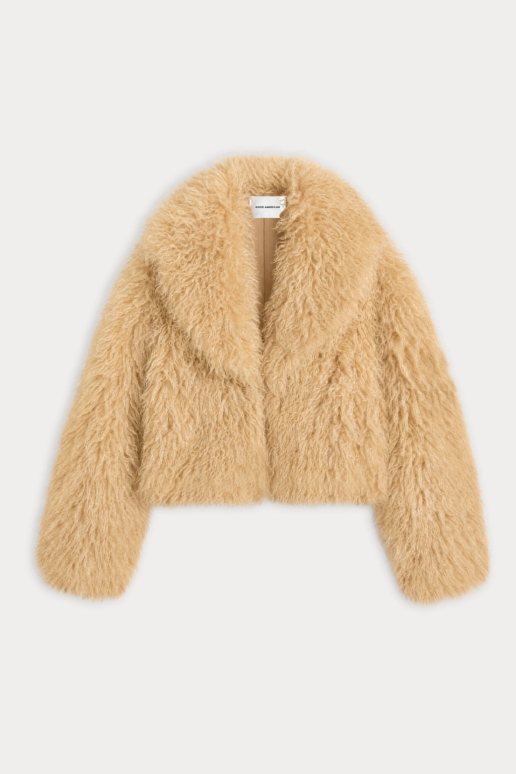 Premium THE FAUX FUR COAT SAND