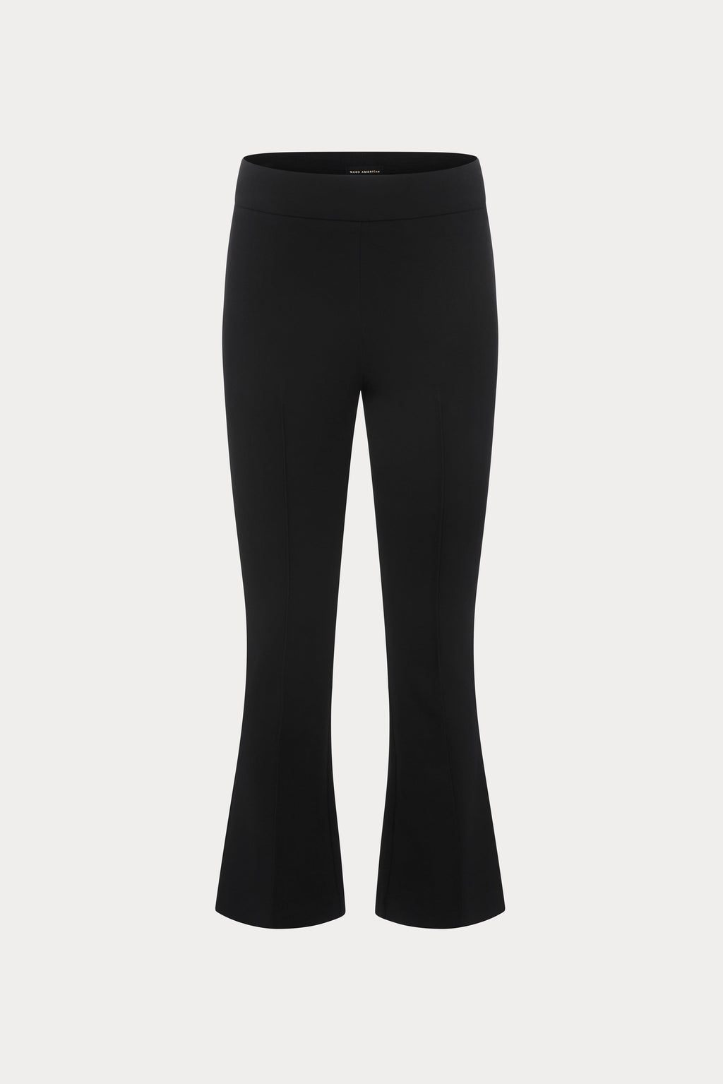 Premium SOFT STRETCH PONTE KICK FLARE PANTS BLACK001