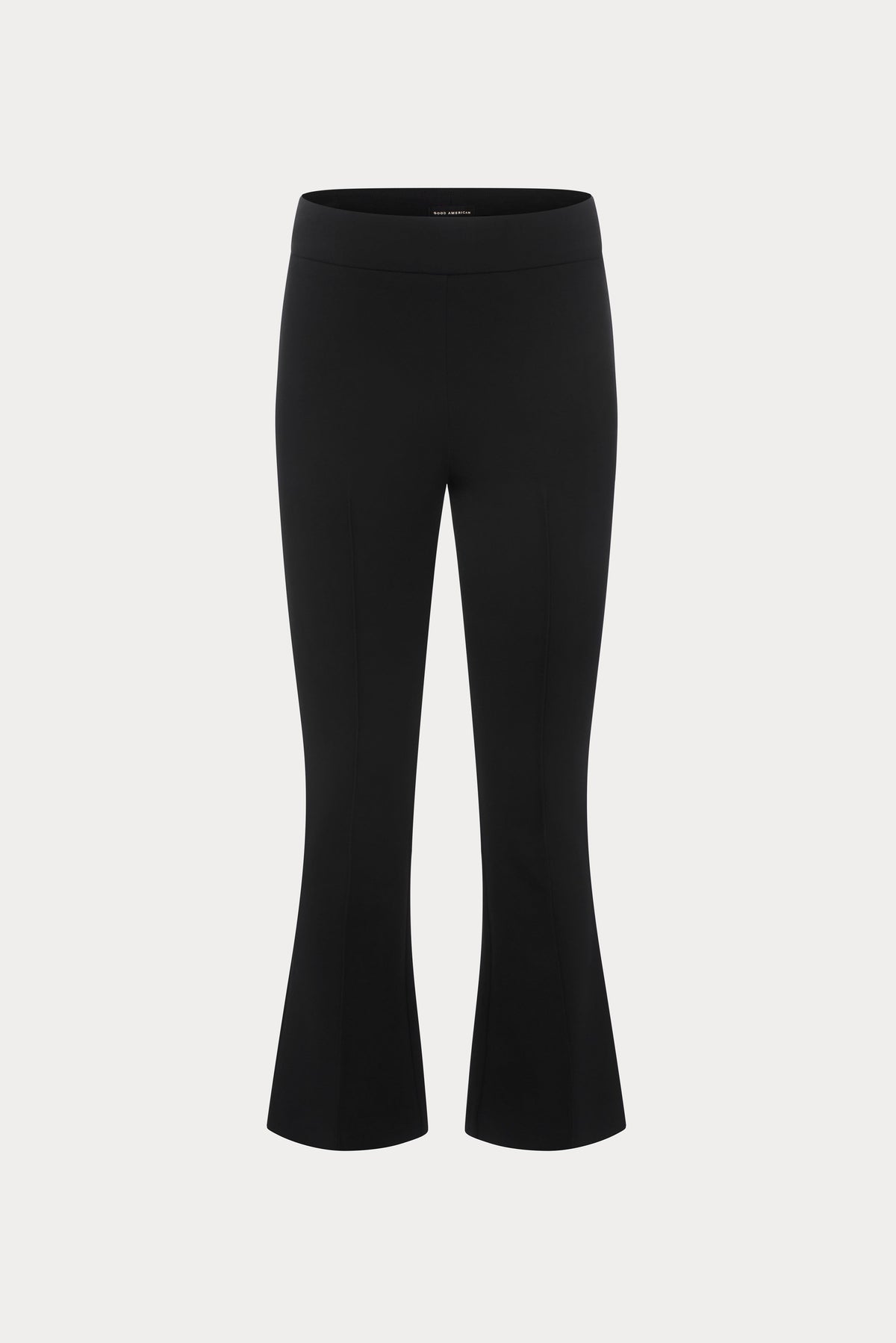 Premium SOFT STRETCH PONTE KICK FLARE PANTS BLACK001