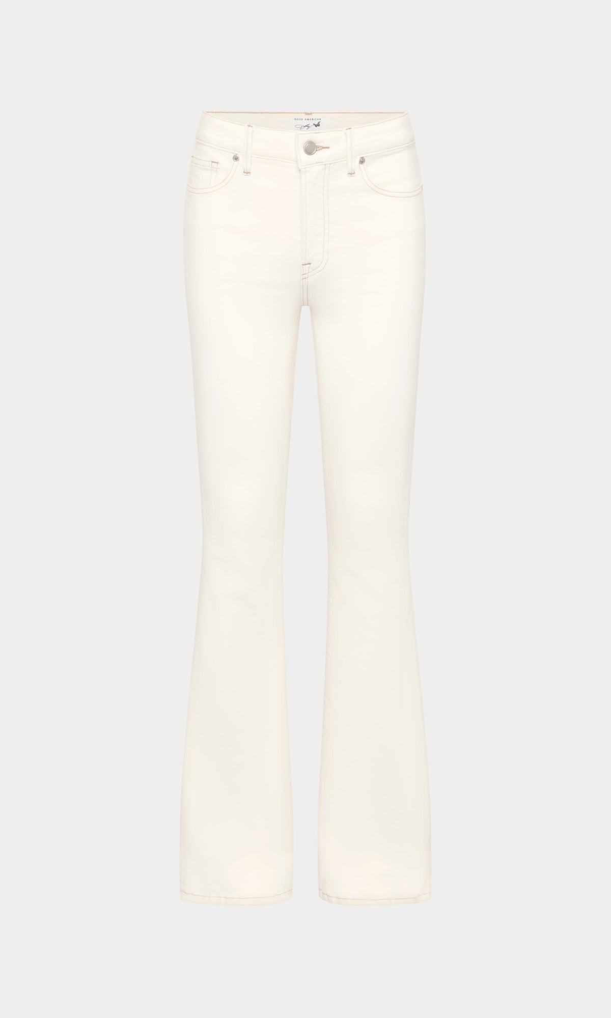 Premium DOLLY JOLEANS PETITE FLARE JEANS VINTAGE WHITE