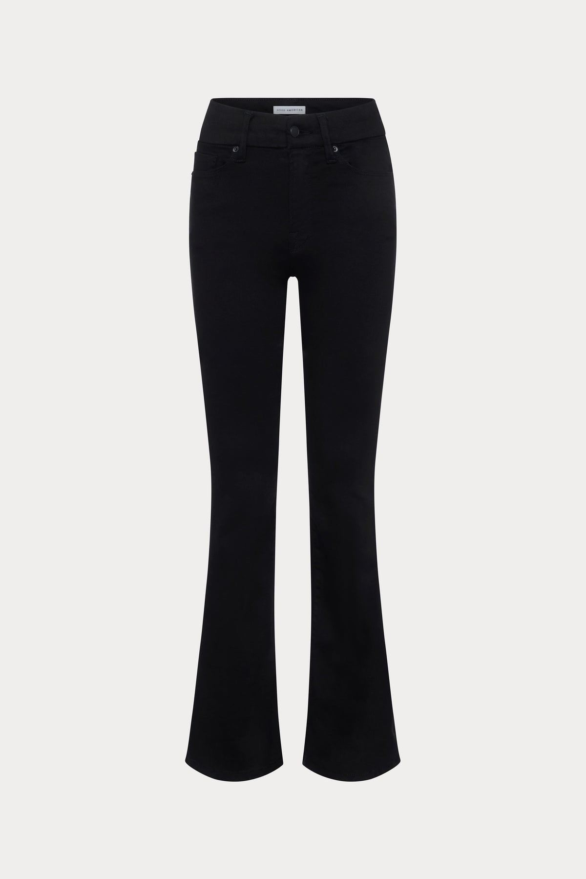 Premium NEVER FADE GOOD LEGS FLARE JEANS BLACK