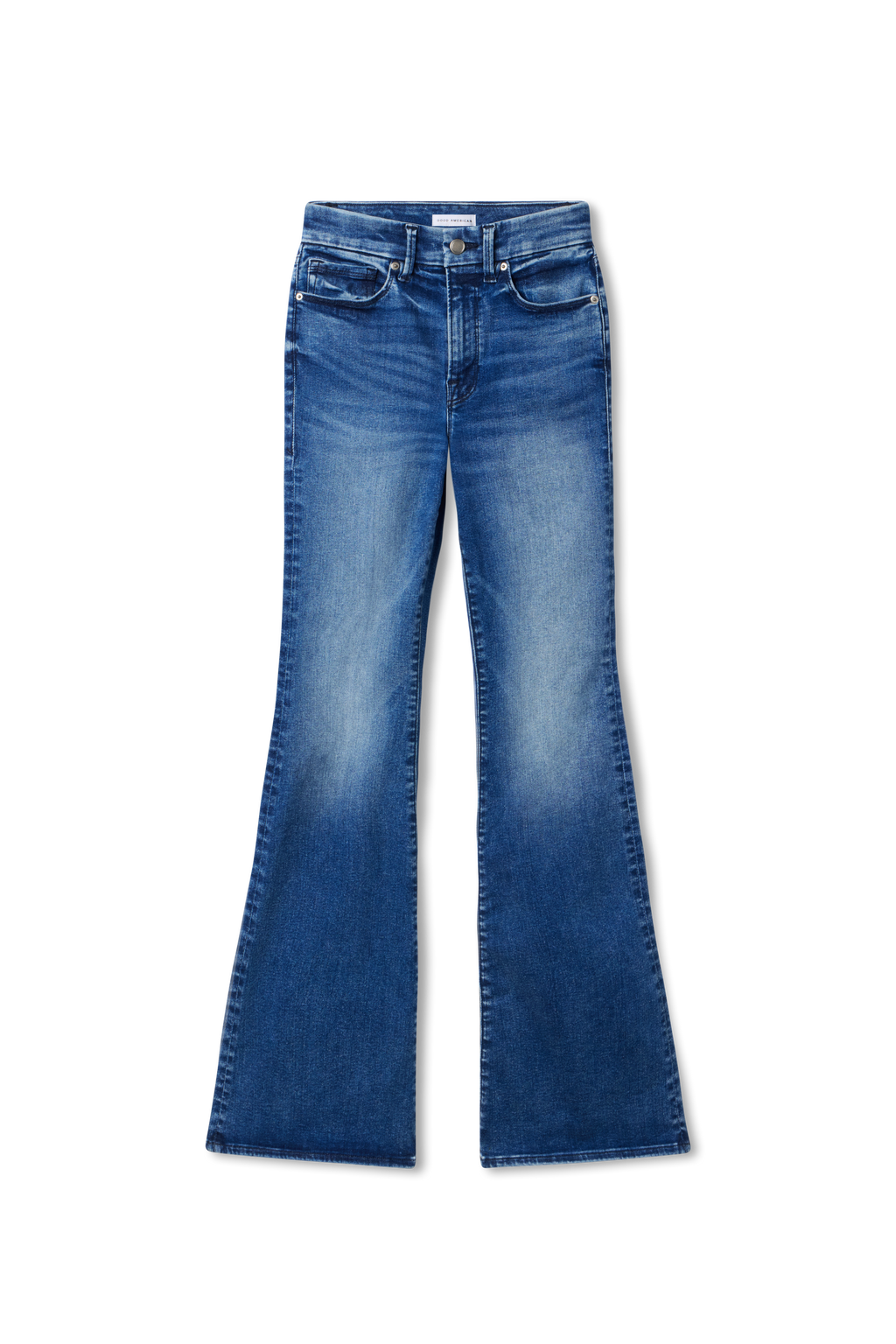 Premium ALWAYS FITS GOOD PETITE FLARE JEANS INDIGO1071