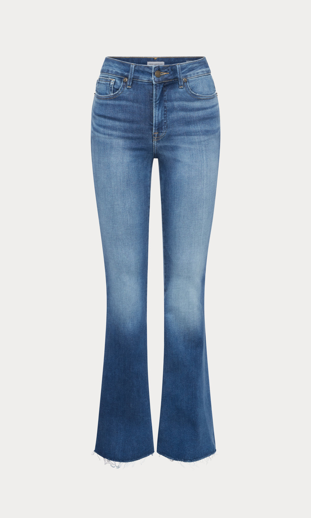 Premium SOFT TECH GOOD LEGS FLARE JEANS INDIGO1211