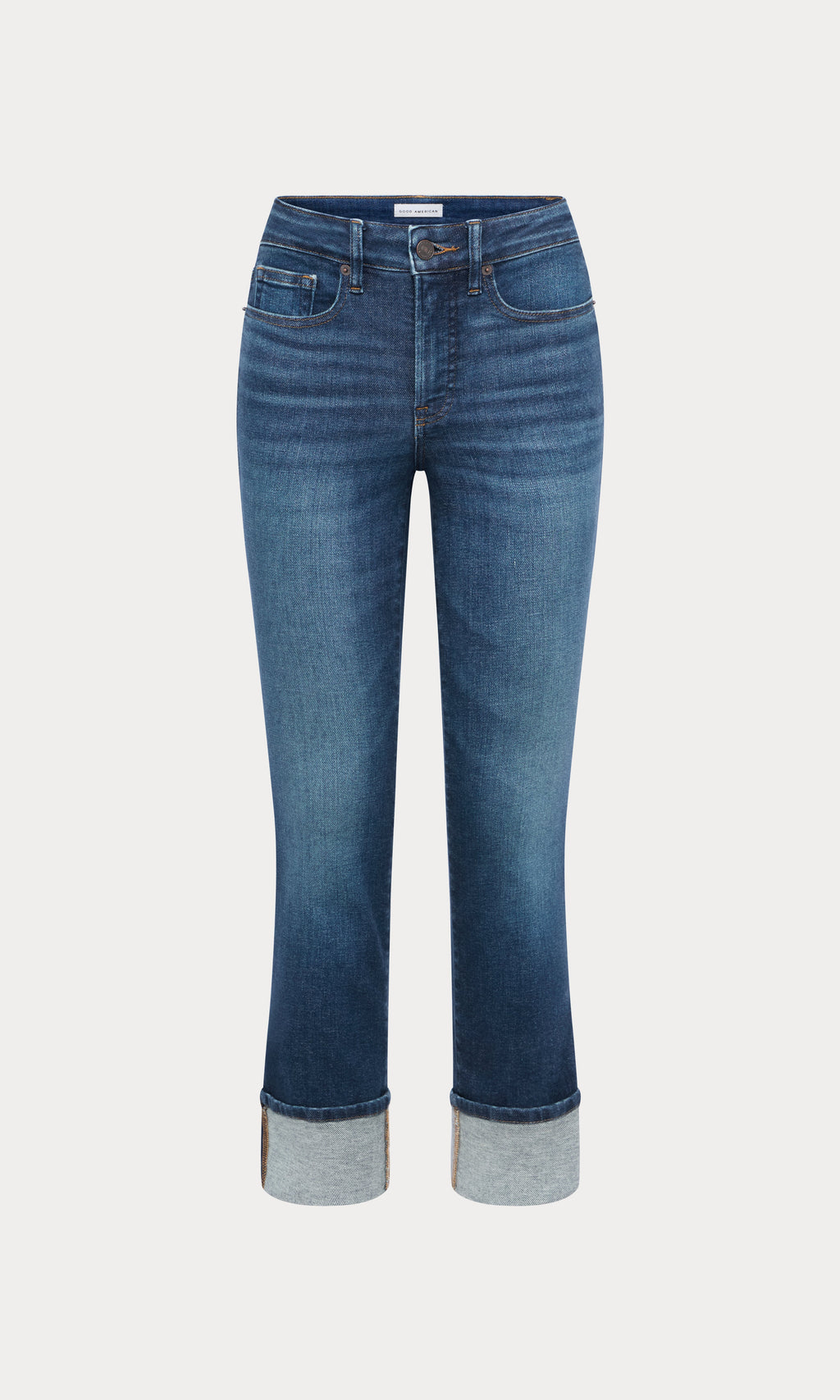 Premium GOOD LEGS STRAIGHT JEANS INDIGO1230