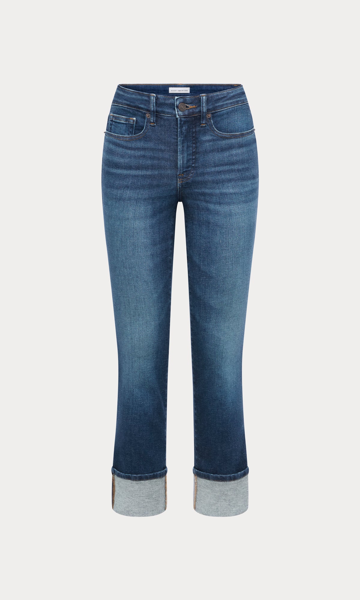 Premium GOOD LEGS STRAIGHT JEANS INDIGO1230