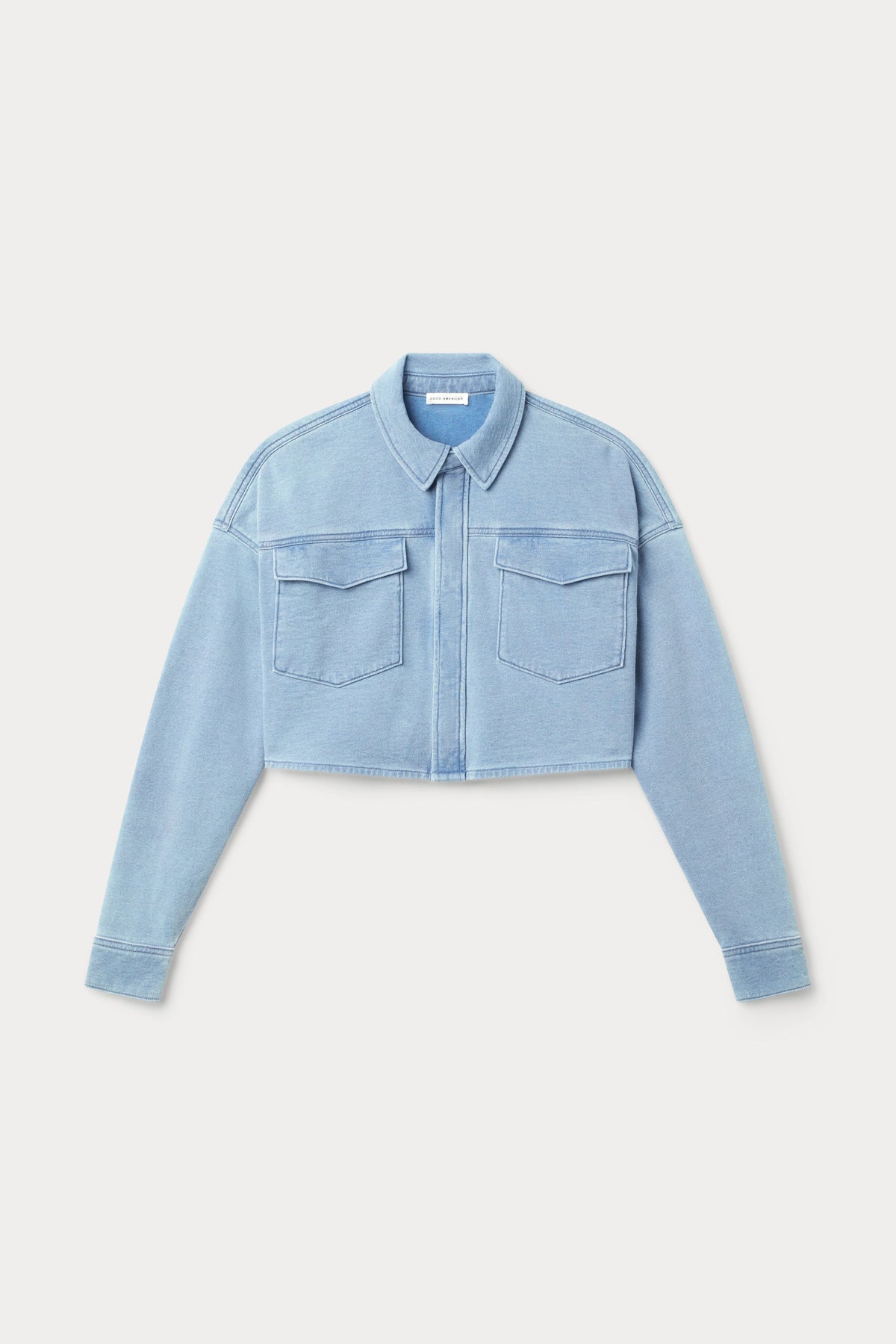 Premium JEANIUS CROPPED JACKET INDIGO376
