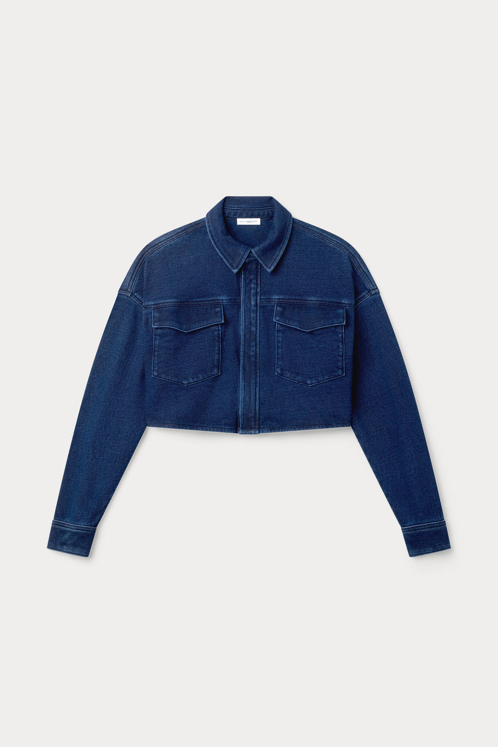 Premium JEANIUS CROPPED JACKET INDIGO377