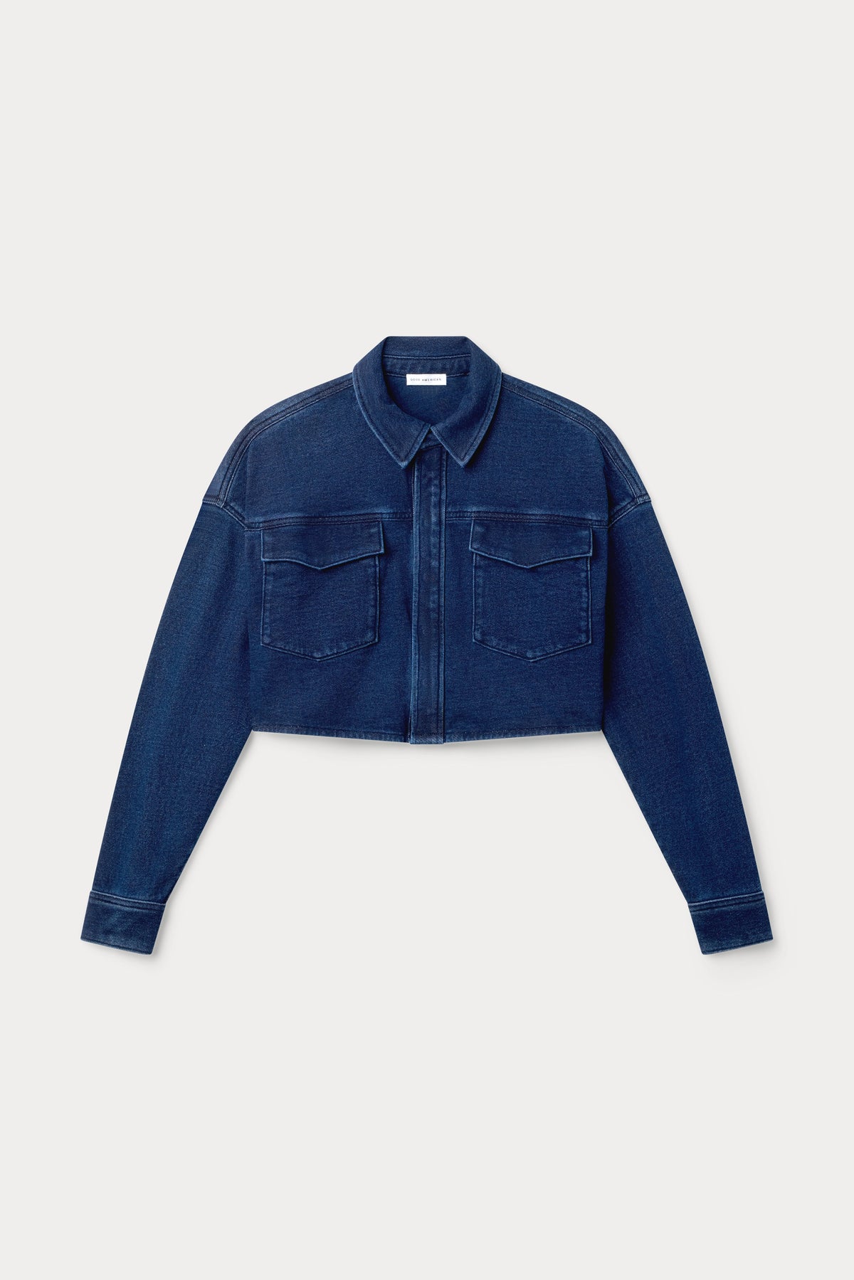 Premium JEANIUS CROPPED JACKET INDIGO377