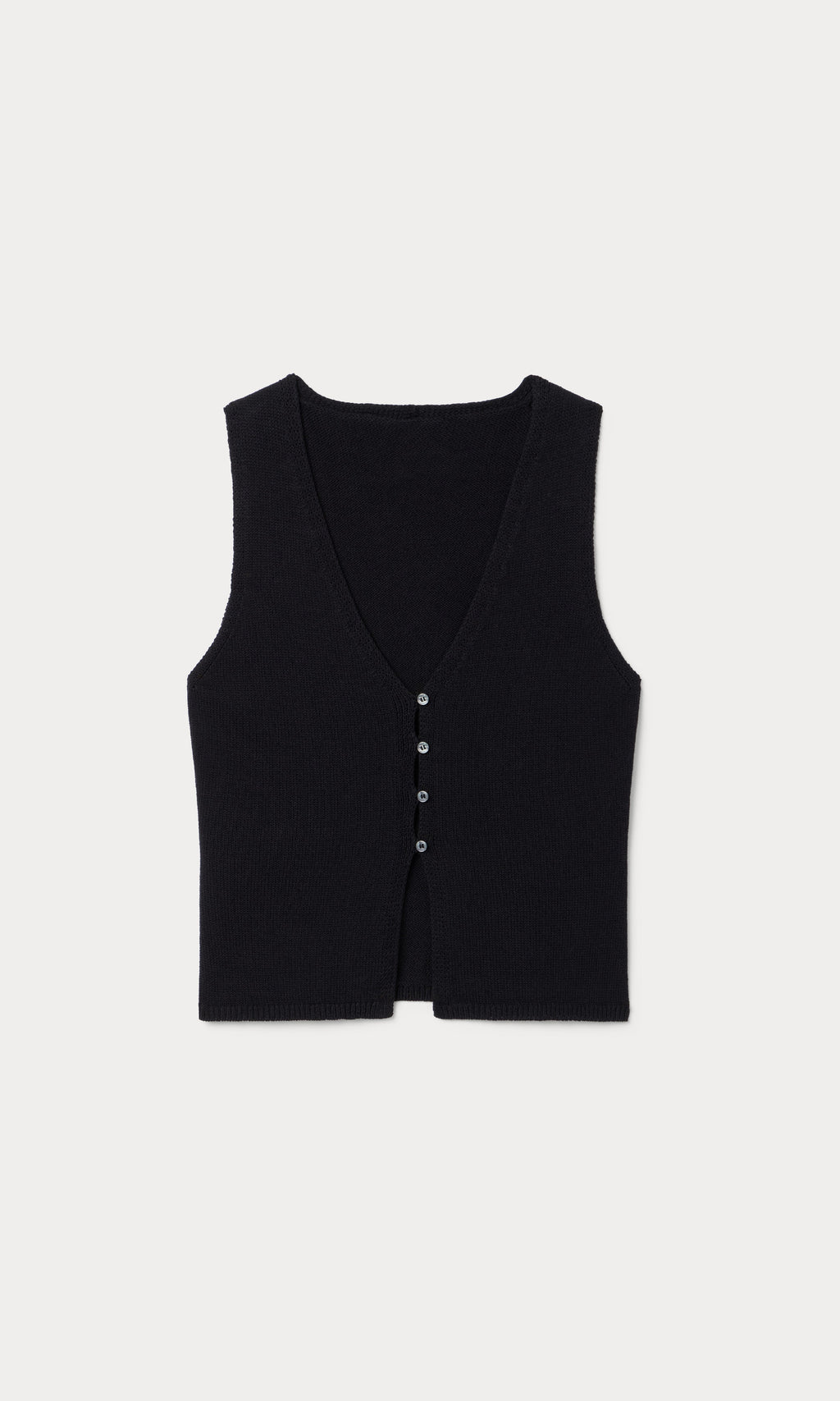 Premium THE KNIT VEST BLACK
