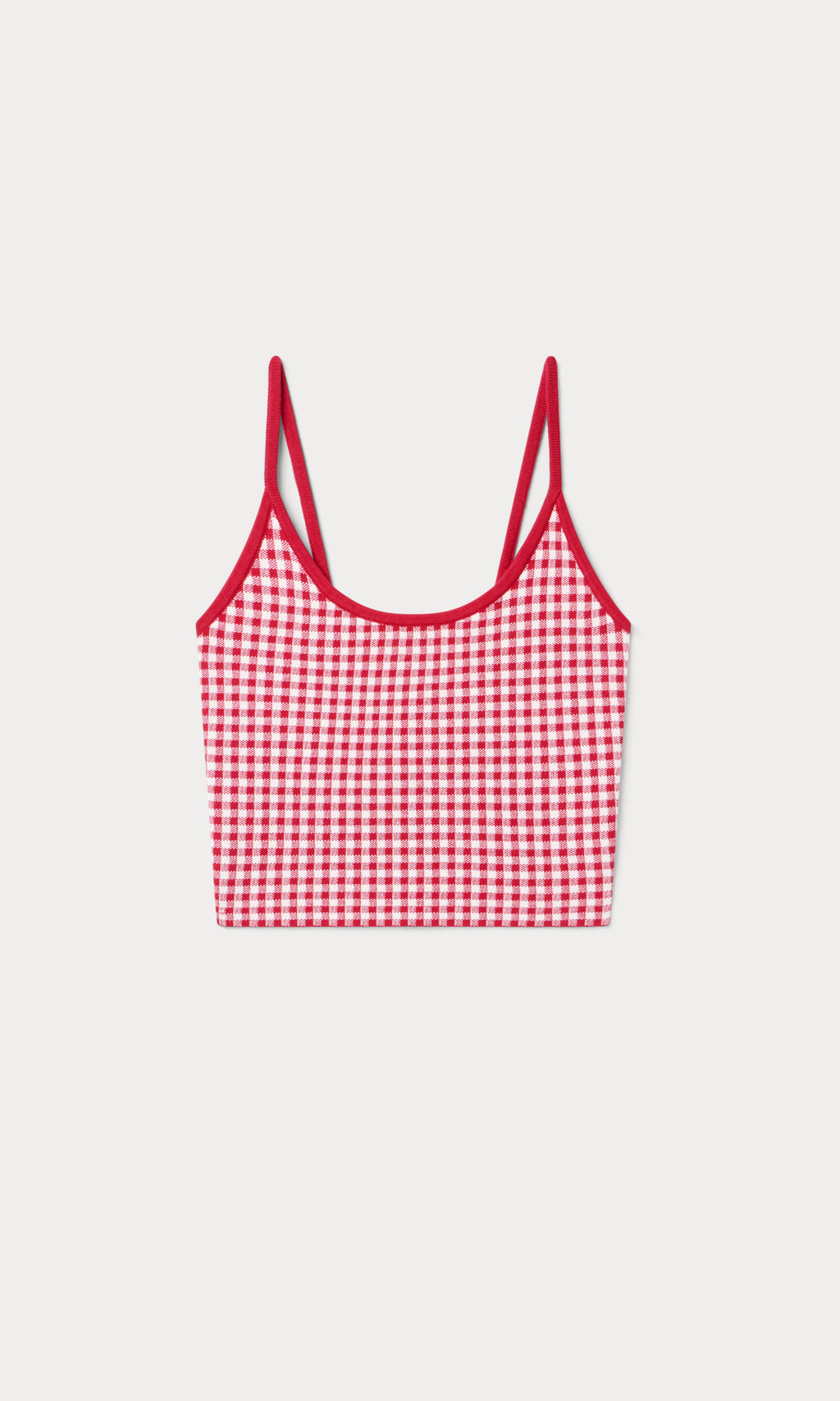 Premium THE KEEPSAKE TANK CHERRY GINGHAM