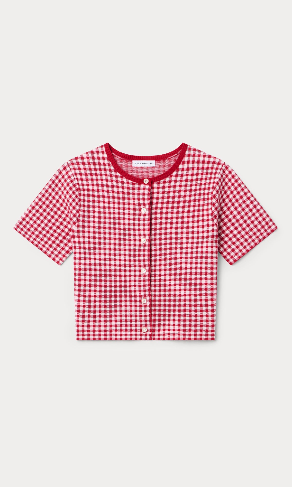 Premium THE KEEPSAKE CARDIGAN CHERRY GINGHAM