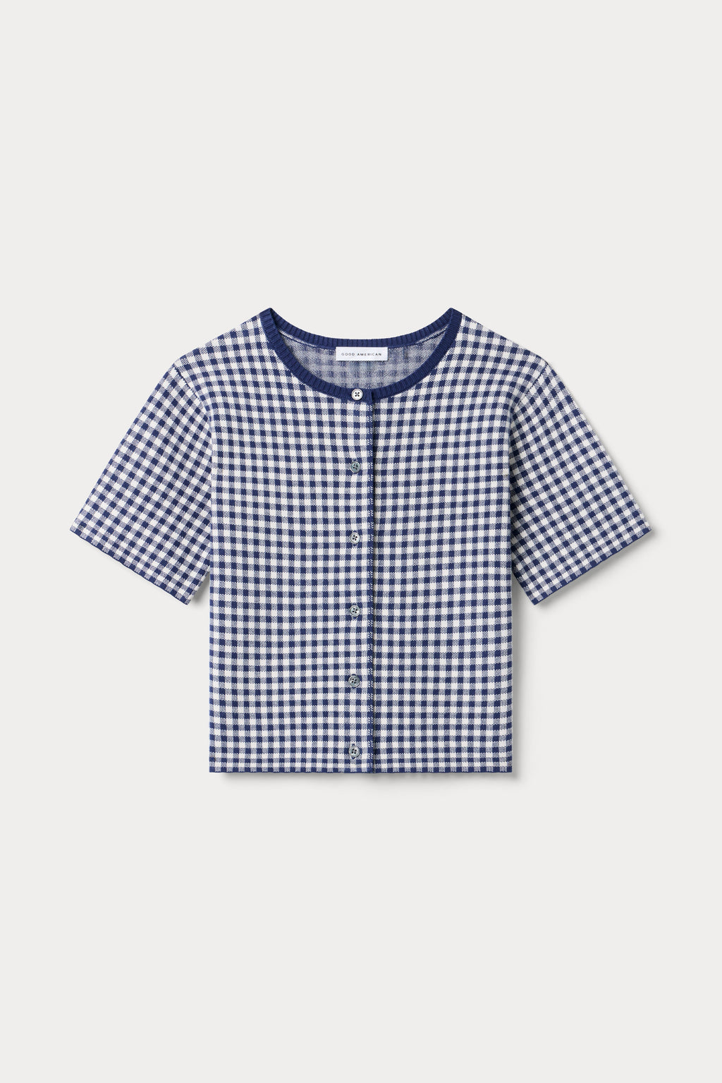 Premium THE KEEPSAKE CARDIGAN NAVY GINGHAM