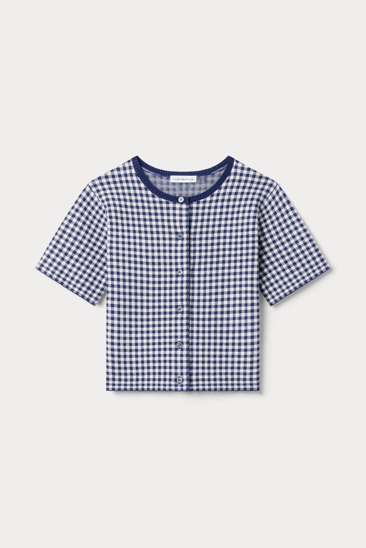 Premium THE KEEPSAKE CARDIGAN NAVY GINGHAM