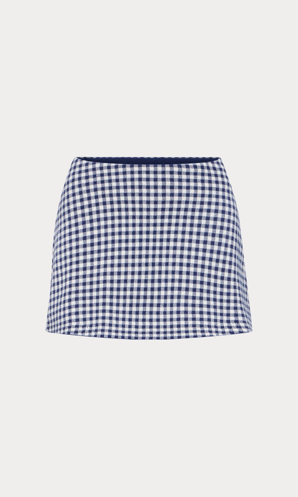 Premium THE KEEPSAKE SKORT NAVY GINGHAM