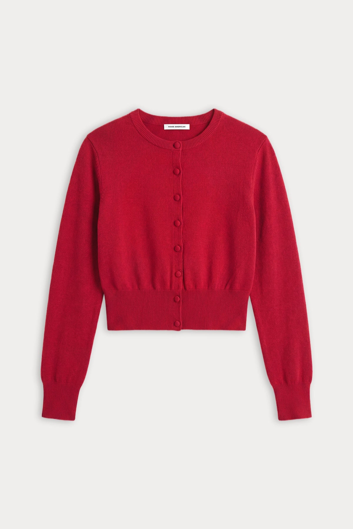 Premium THE FINE KNIT CARDIGAN CRIMSON ROSE