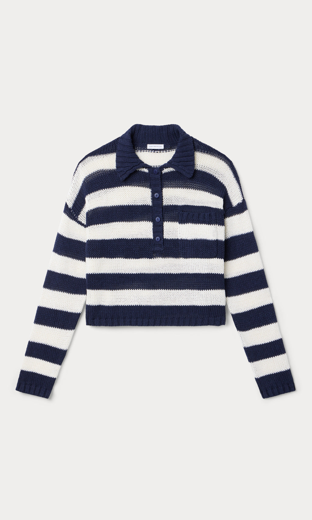 Premium THE HARBOR SWEATER HORIZON INK STRIPE