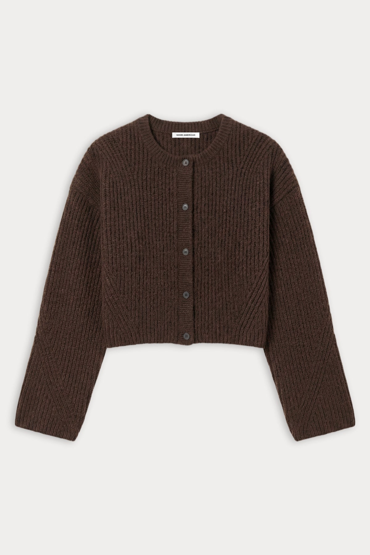 Premium THE CHUNKY KNIT CARDIGAN ESPRESSO