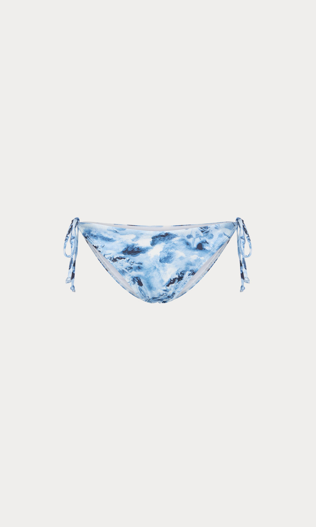Premium PRINT STRING BIKINI BOTTOM BLUE ANGEL PRINT