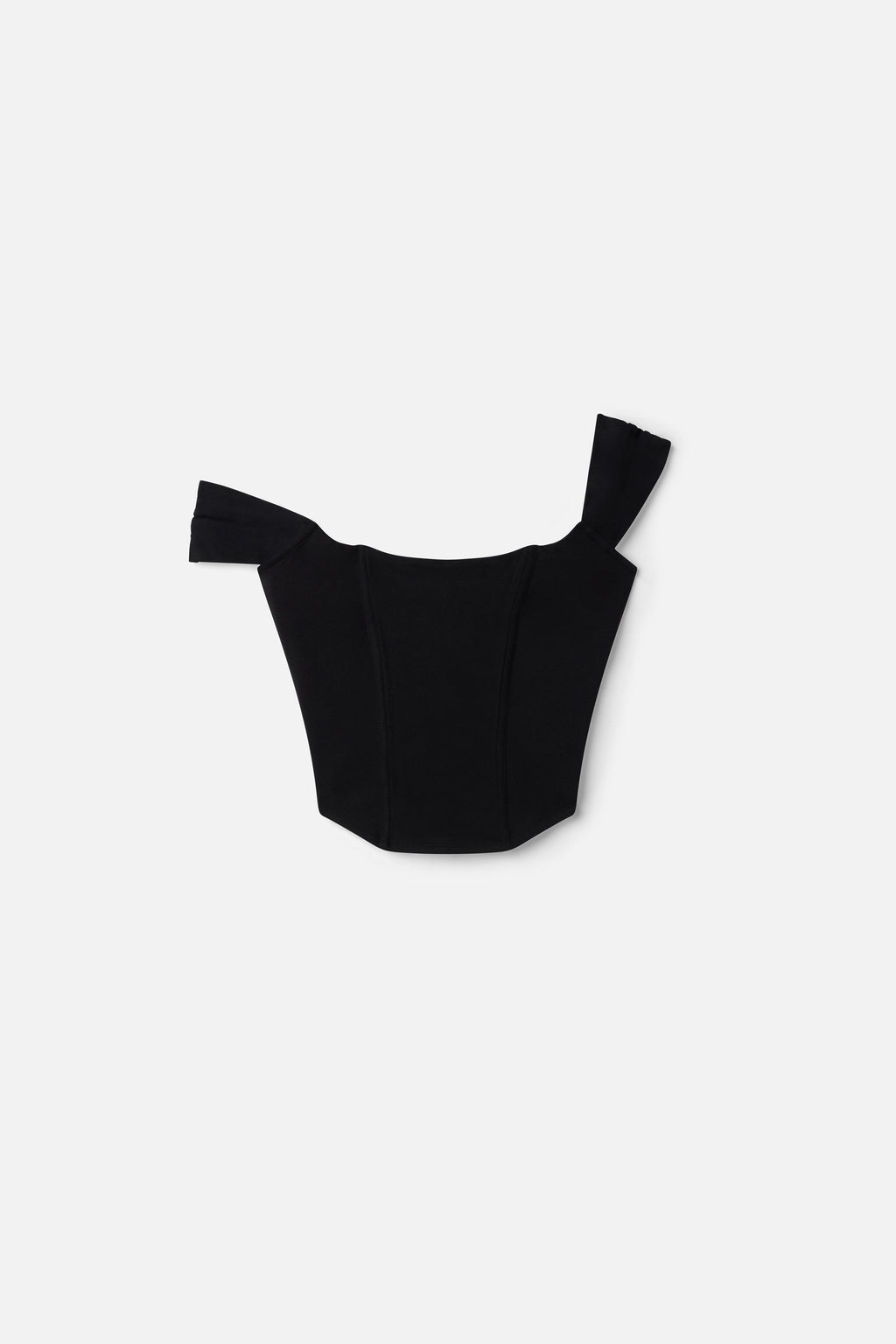 Premium DOLLY SUPER STRETCH CORSET TOP BLACK001