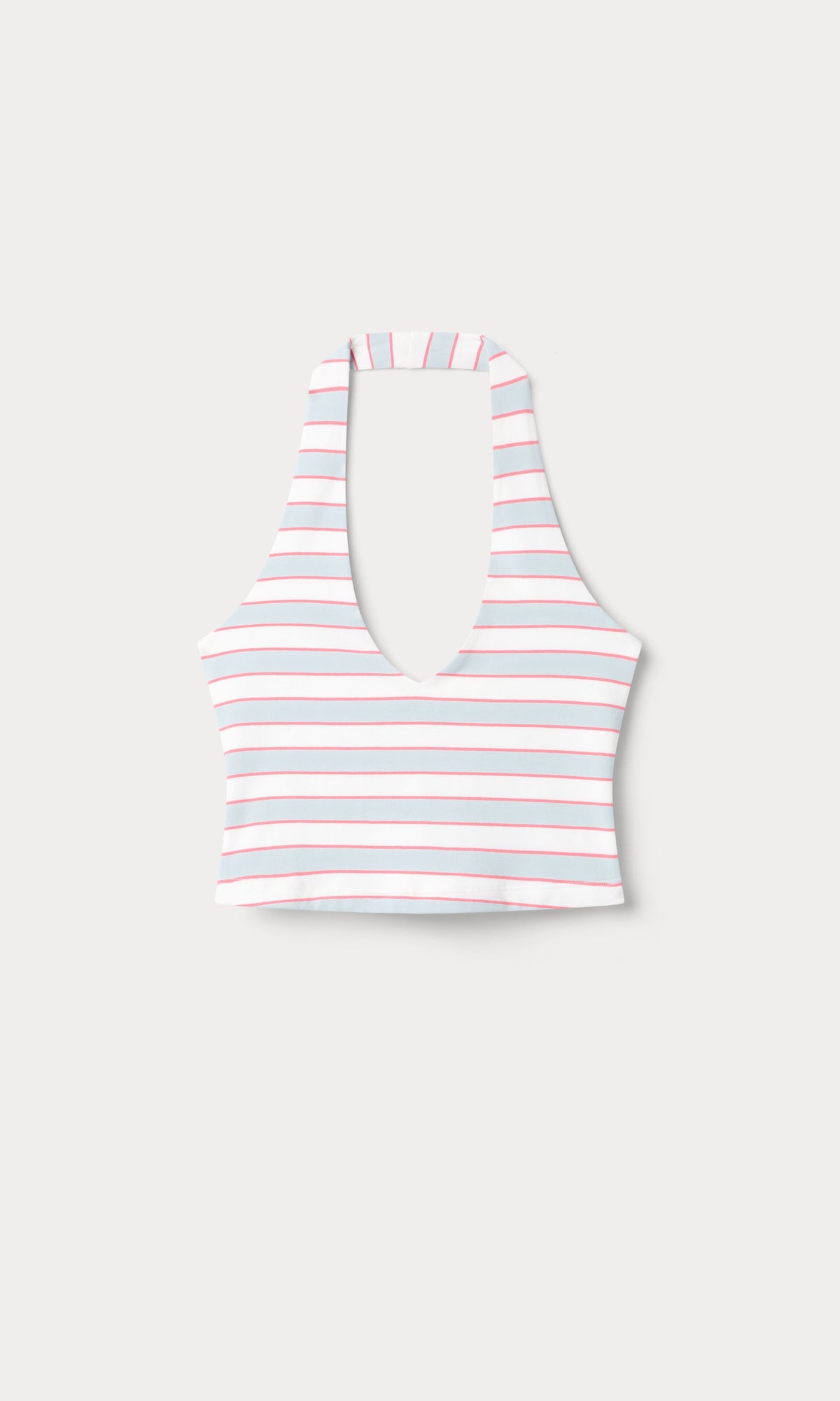 Premium THE HALTER TANK SKY STRIPE