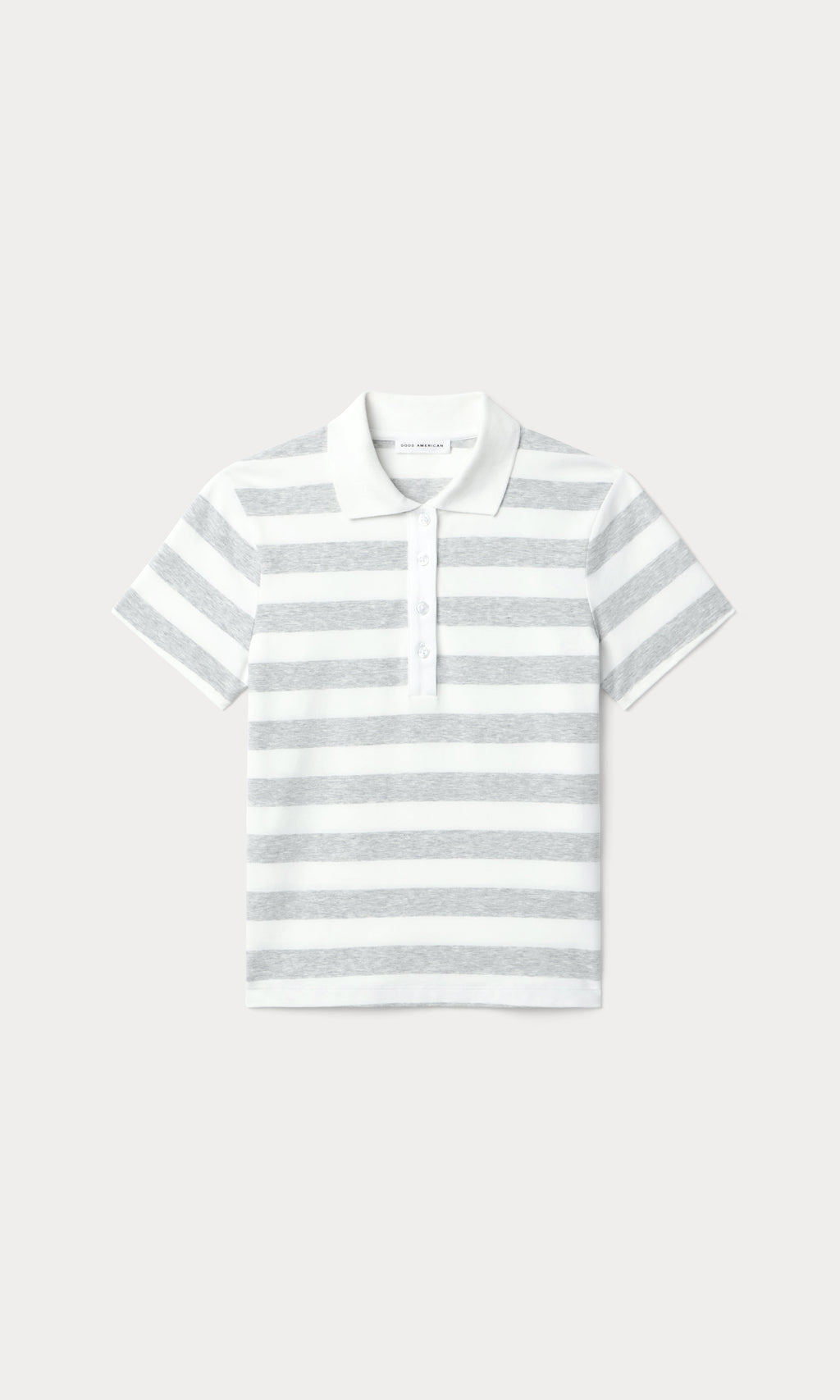Premium THE EASY POLO SUMMER STRIPE GREY
