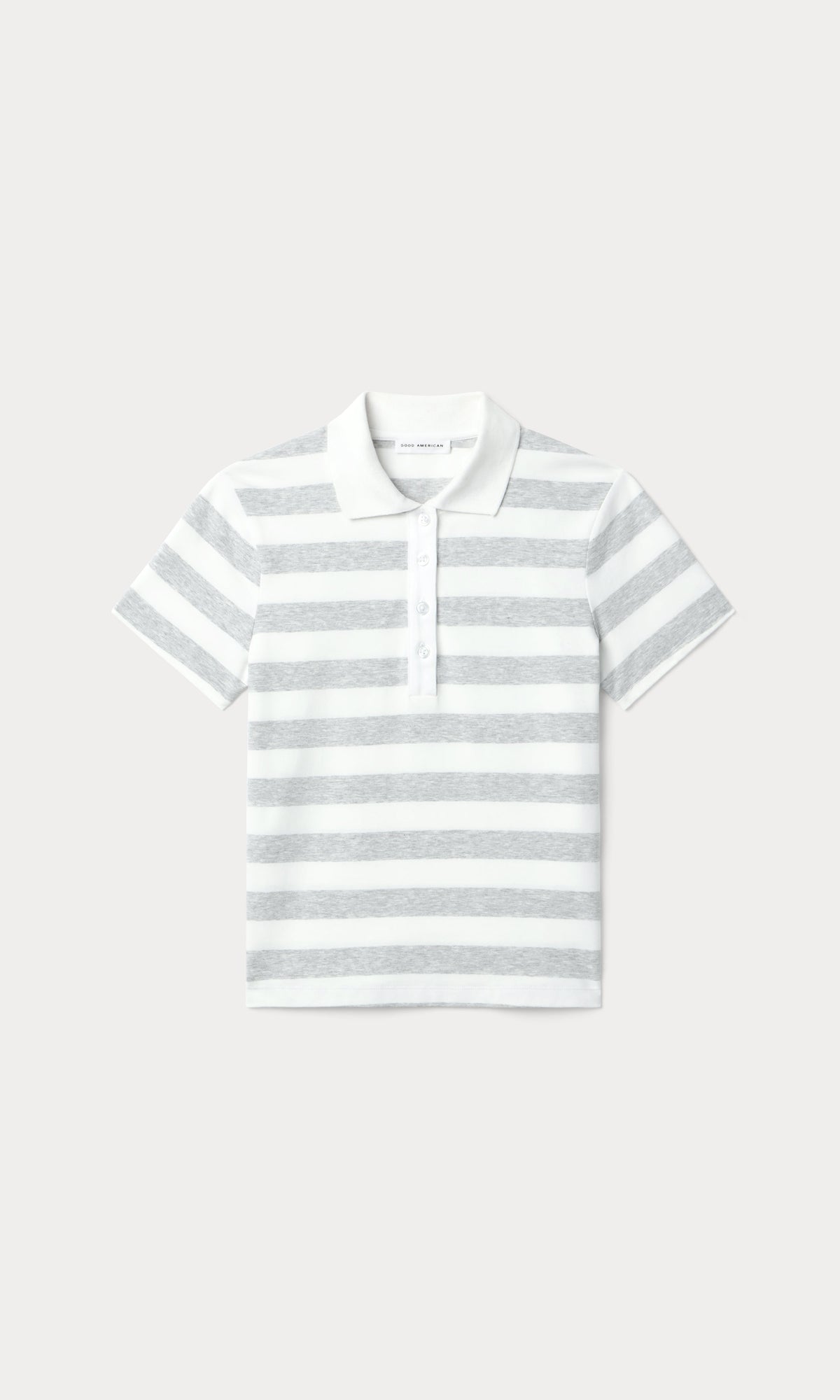 Premium THE EASY POLO SUMMER STRIPE GREY