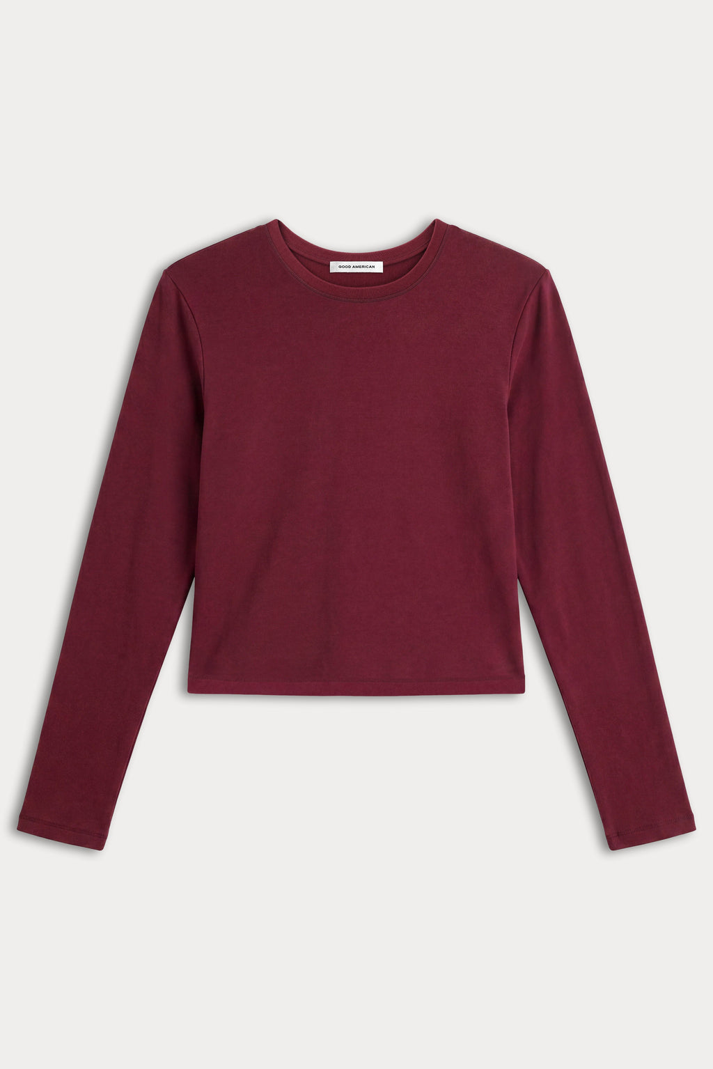 Premium THE LONG SLEEVE BABY TEE BERRY NOIR
