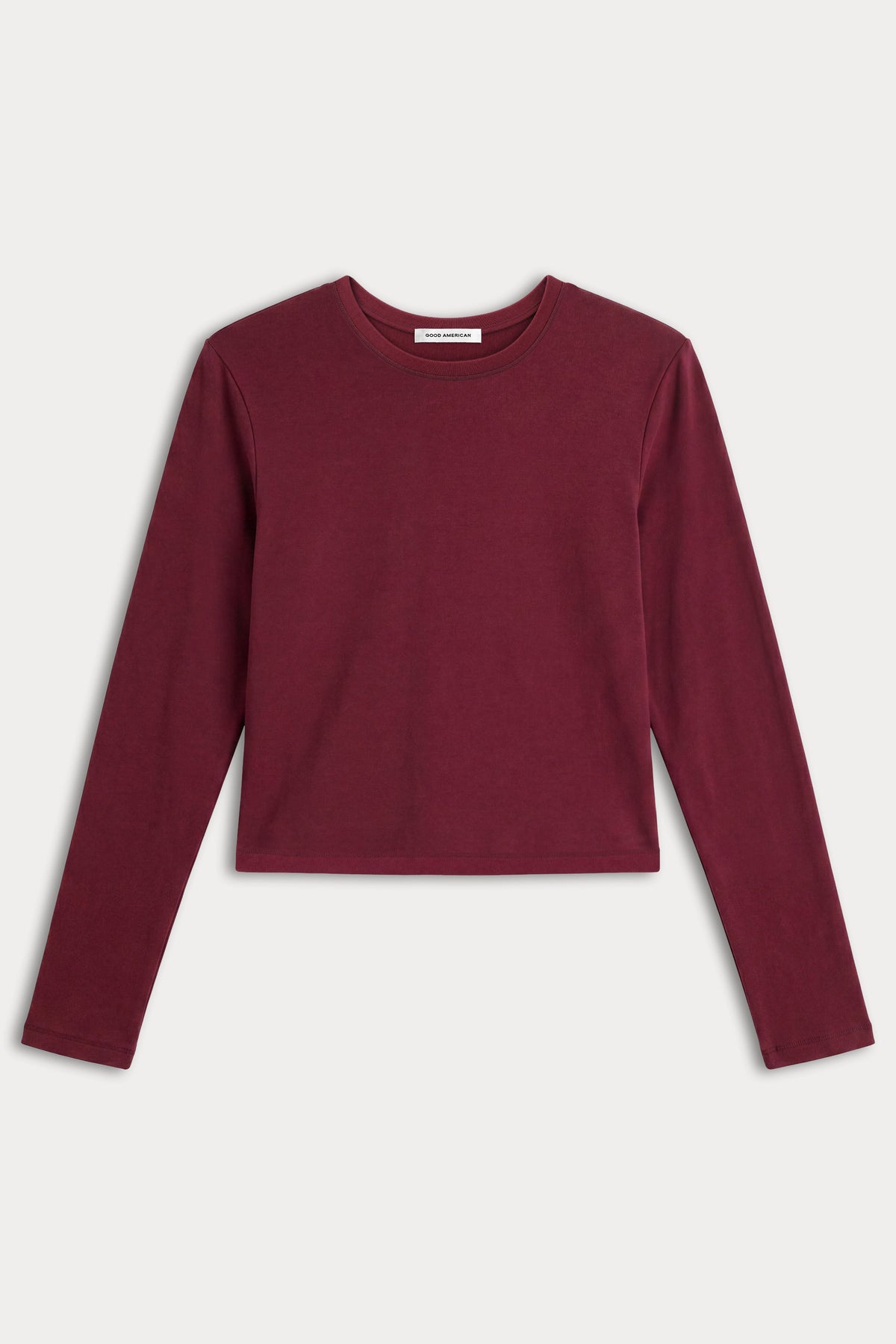 Premium THE LONG SLEEVE BABY TEE BERRY NOIR