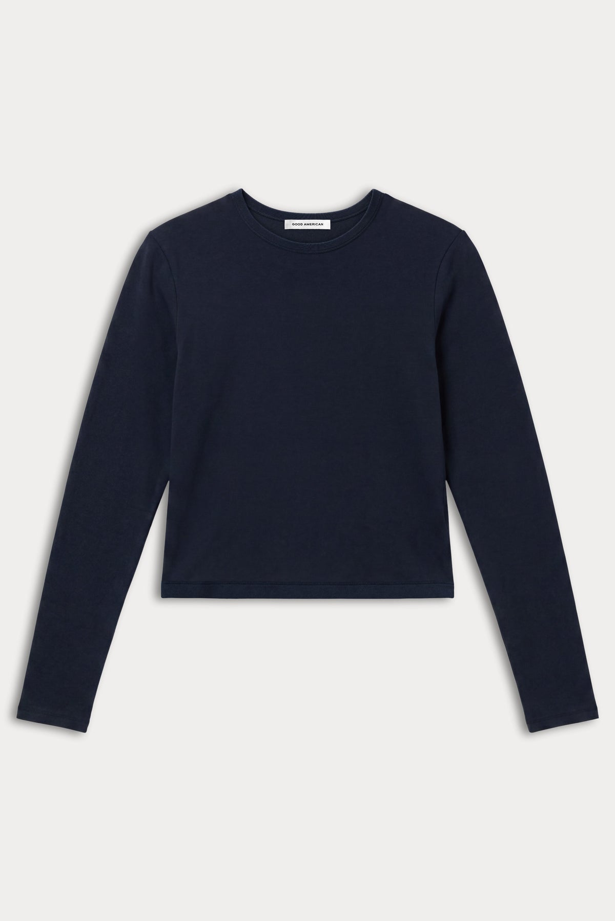Premium THE LONG SLEEVE BABY TEE NEW NAVY