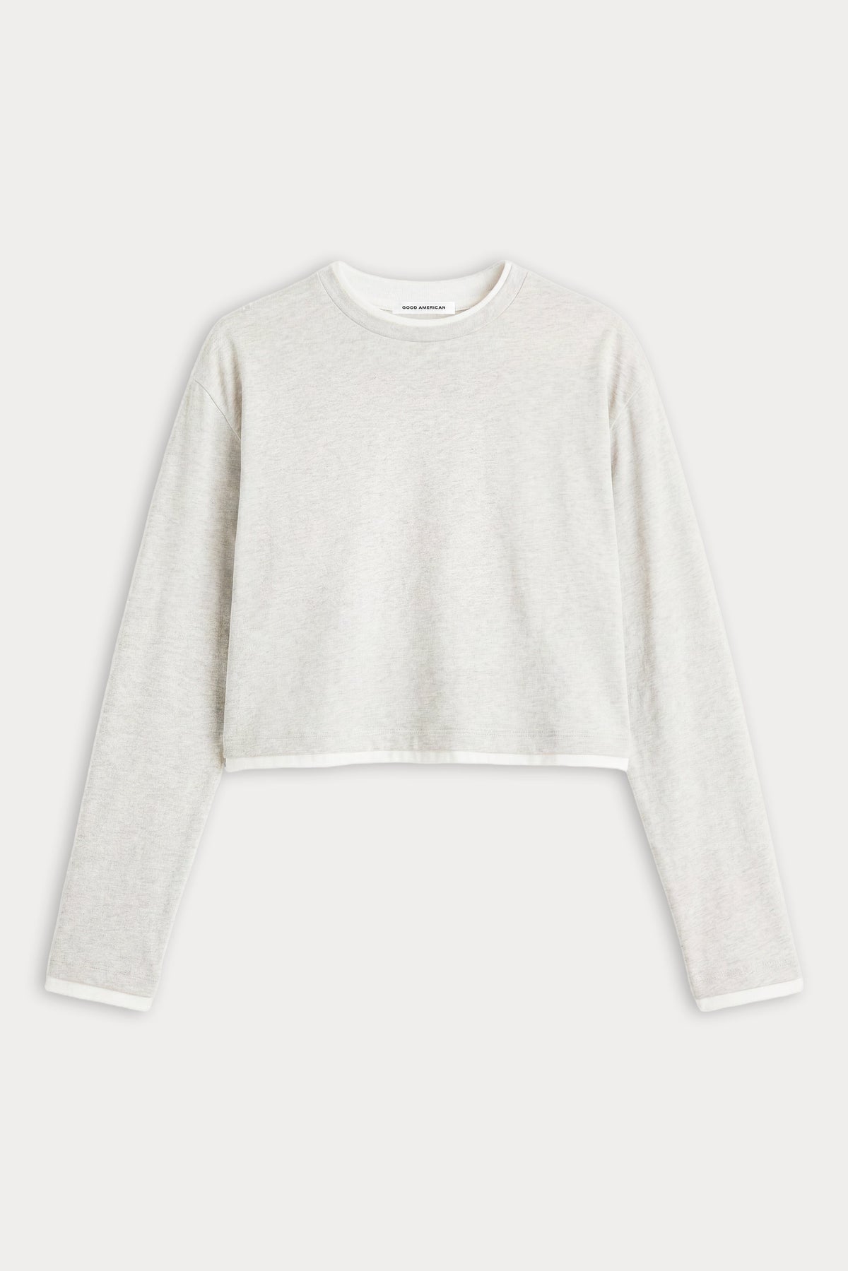 Premium THE LONG SLEEVE LAYERED TEE VINTAGE GREY