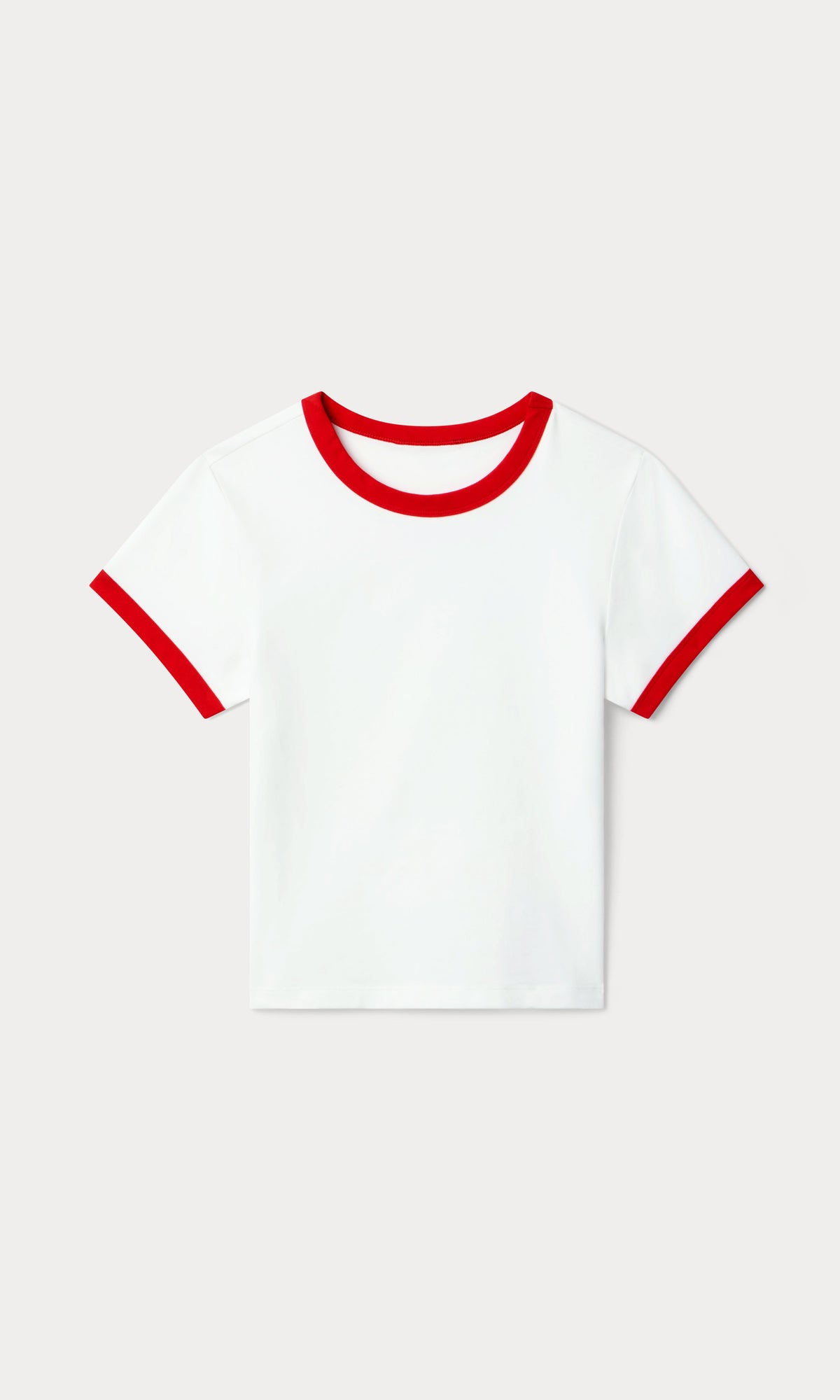 Premium THE RINGER BABY TEE WHITE