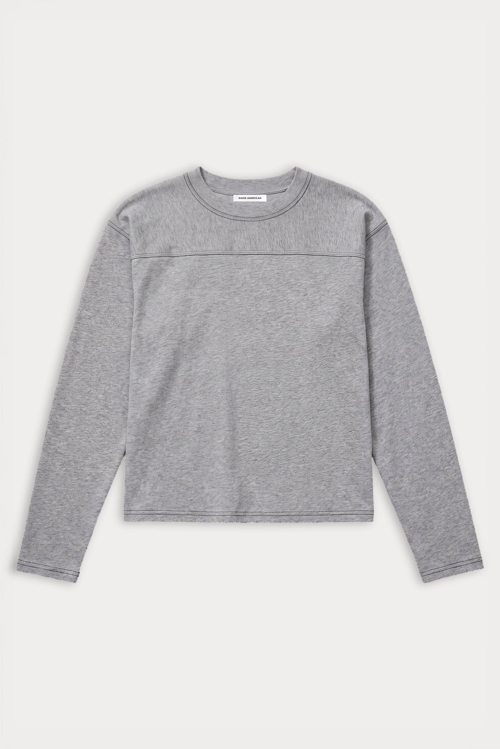 Premium THE LONG SLEEVE GYM TEE GREY MELANGE