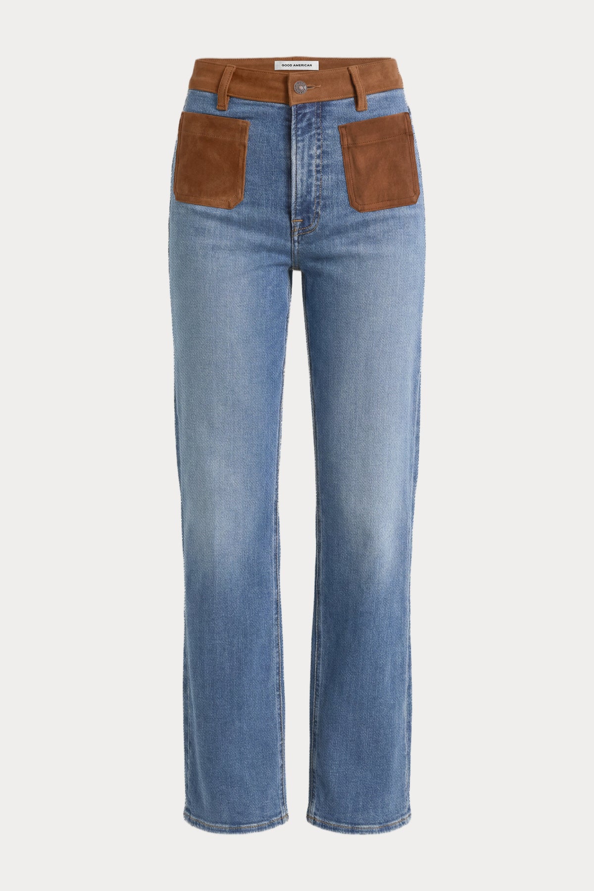Premium GOOD PETITE TRUE STRAIGHT JEANS CREST