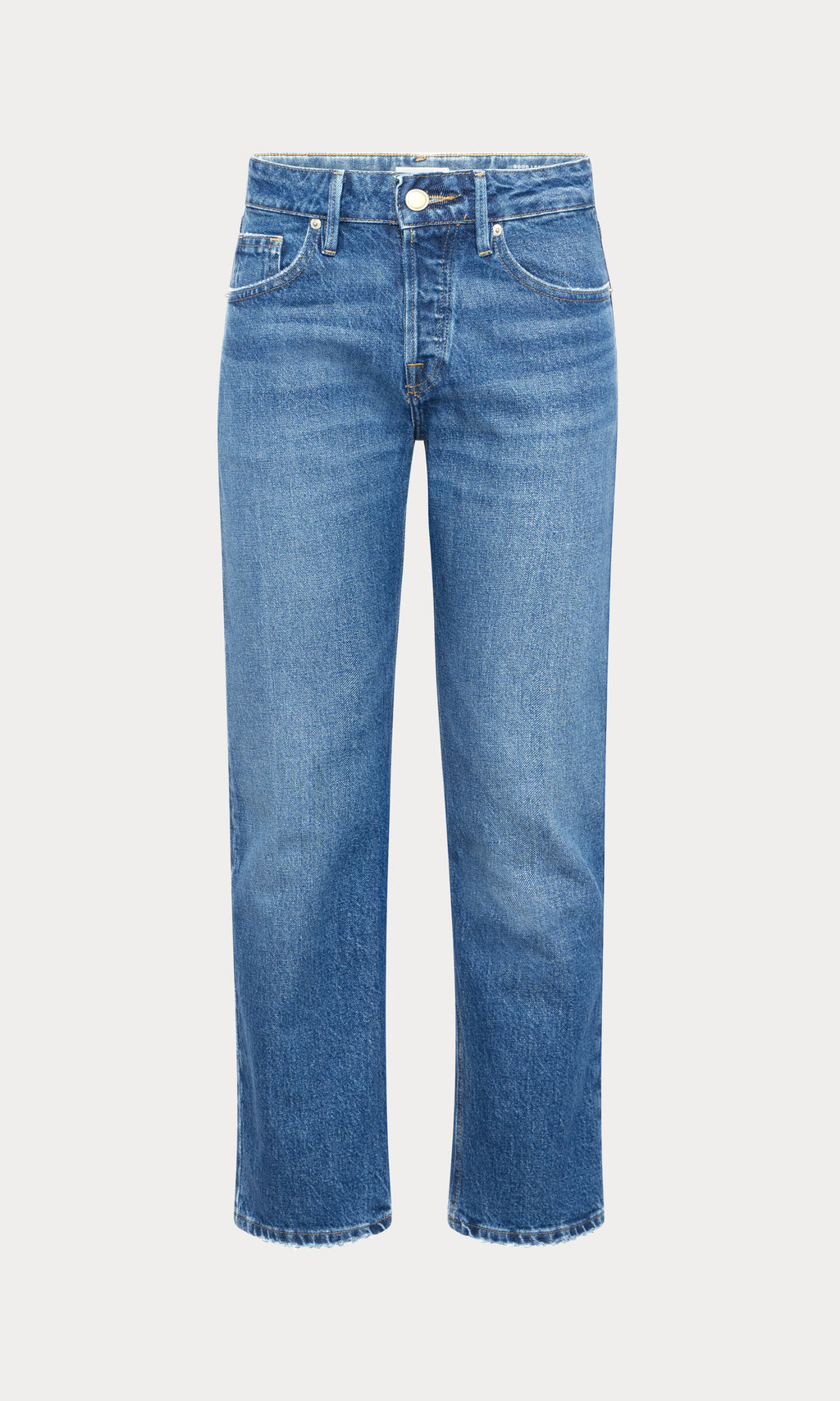Premium VINTAGE STRAIGHT ANKLE JEANS INDIGO1222