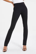 Premium GOOD WAIST SCUBA PANTS BLACK001