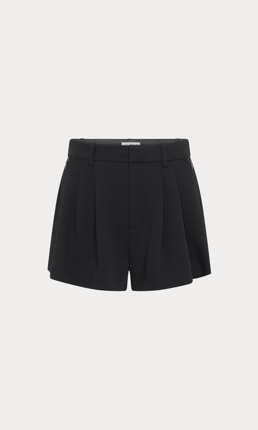 Premium LUXE SUITING TROUSER SHORT BLACK001