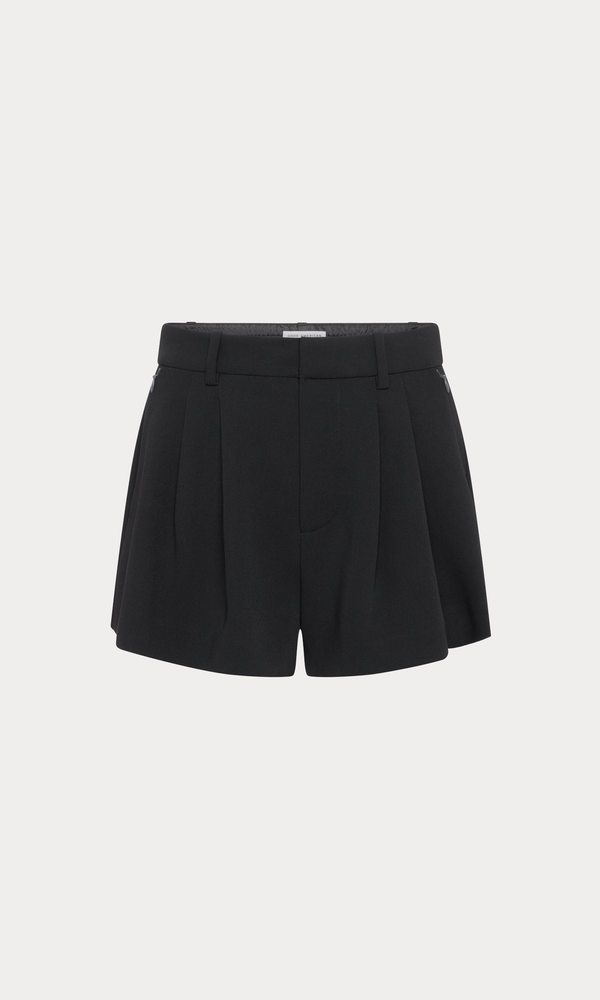 Premium LUXE SUITING TROUSER SHORT BLACK001
