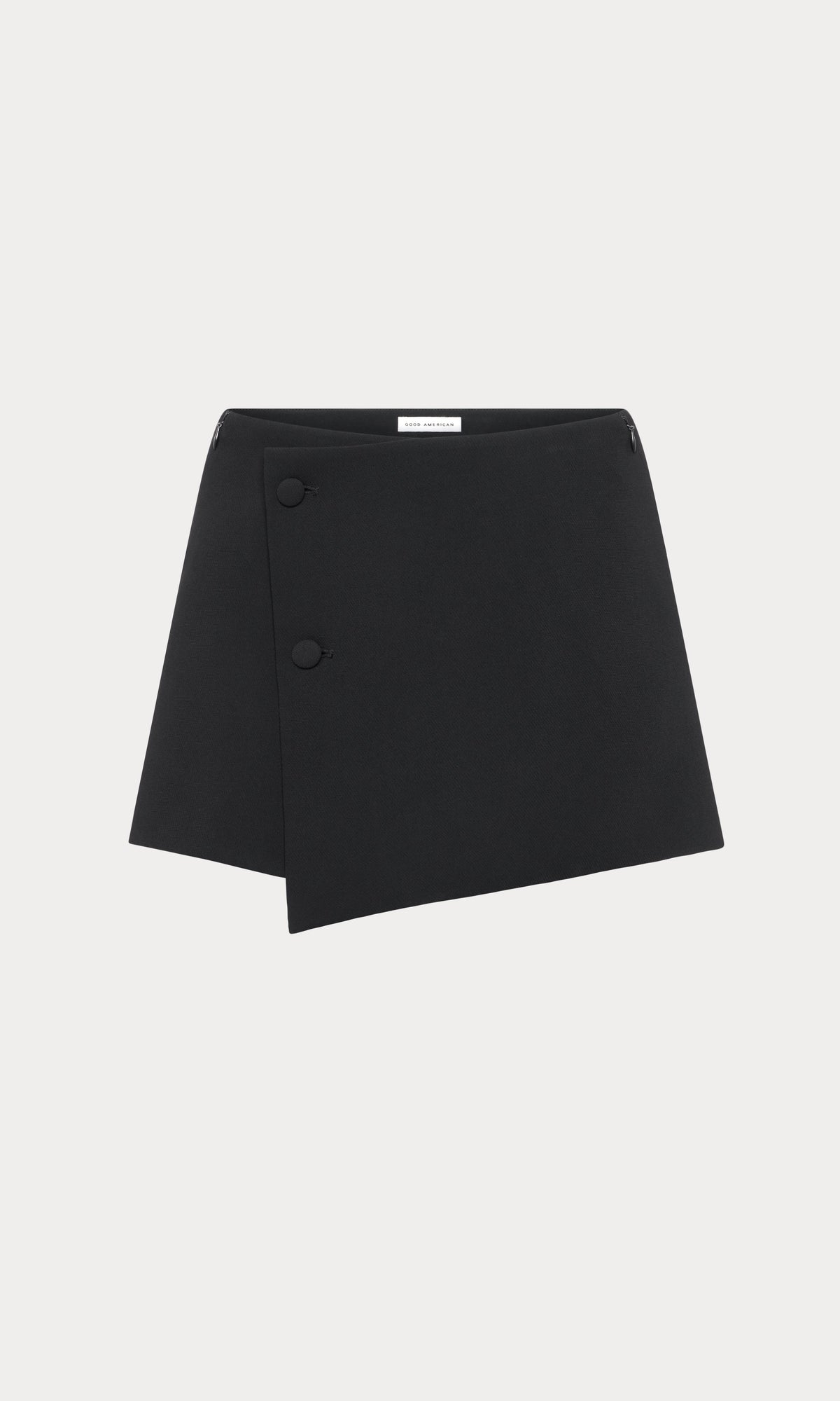 Premium LUXE SUITING SKORT BLACK001