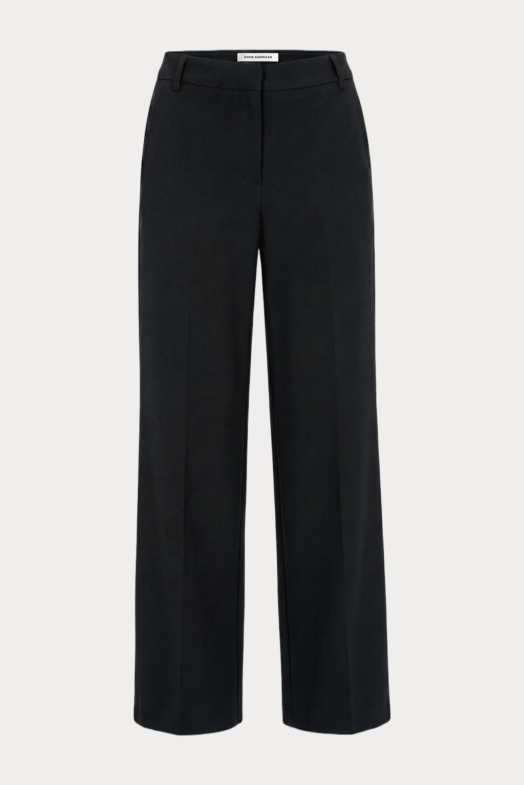 Premium THE LOW RISE STRAIGHT LEG TROUSER BLACK001