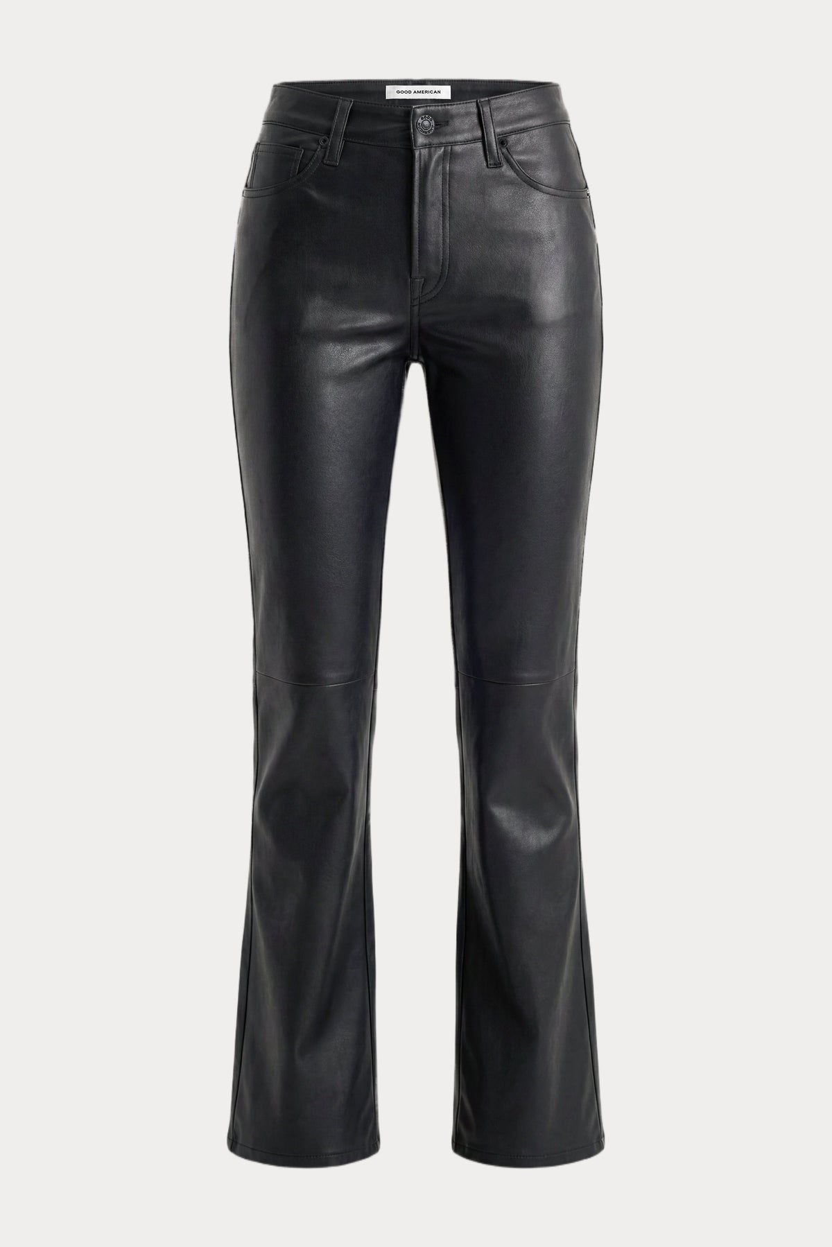 Premium BETTER THAN LEATHER LOW RISE BOOTCUT BLACK001
