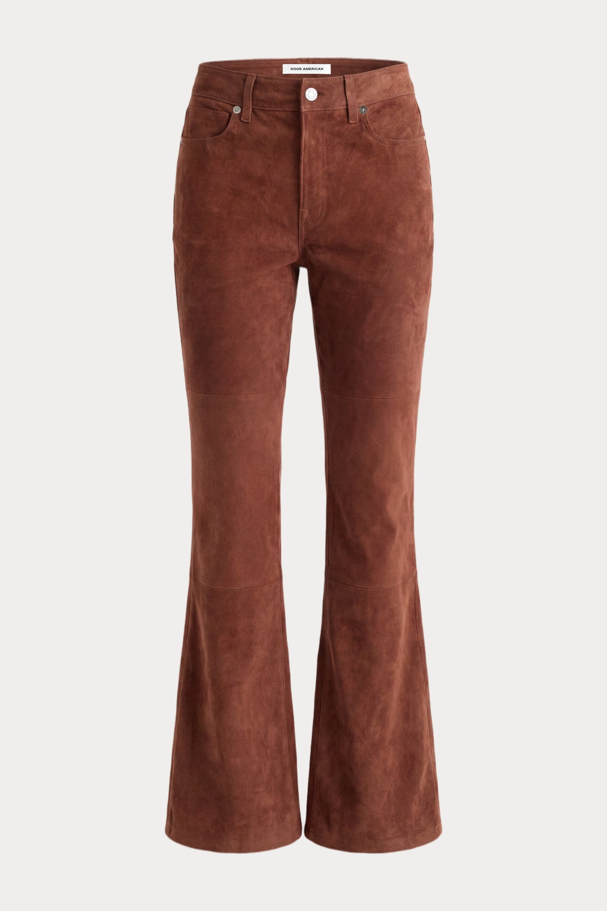 Premium SUEDE GOOD LEGS FLARE PANT CAFE CLAY
