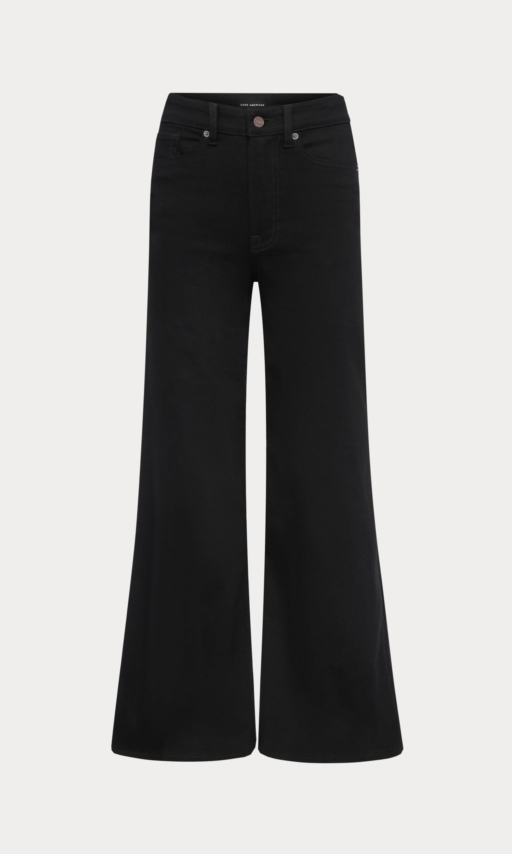 Premium NEVER FADE GOOD WAIST PALAZZO JEANS BLACK